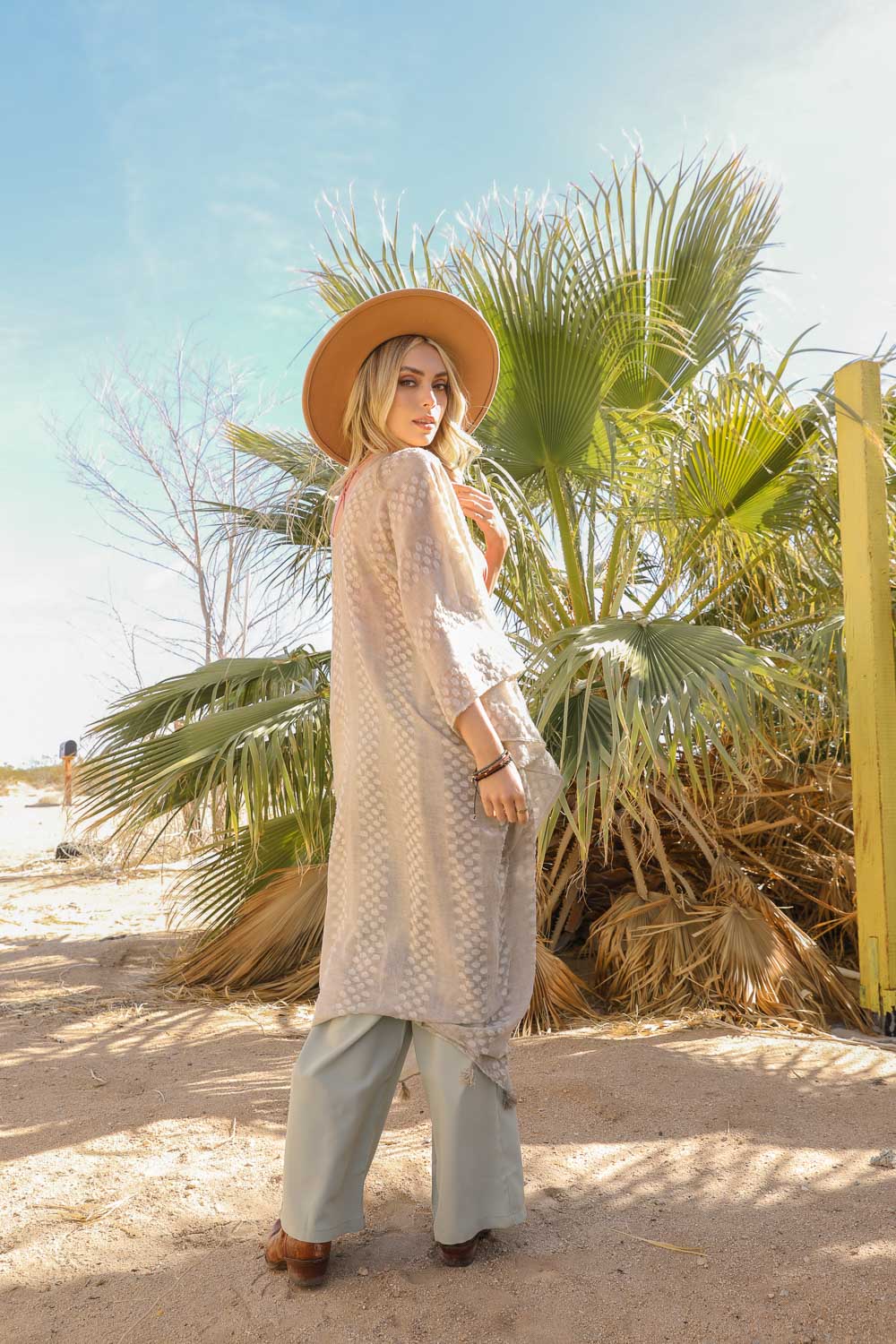 Sunshine Pom Kimono-Soul Flow Apparel