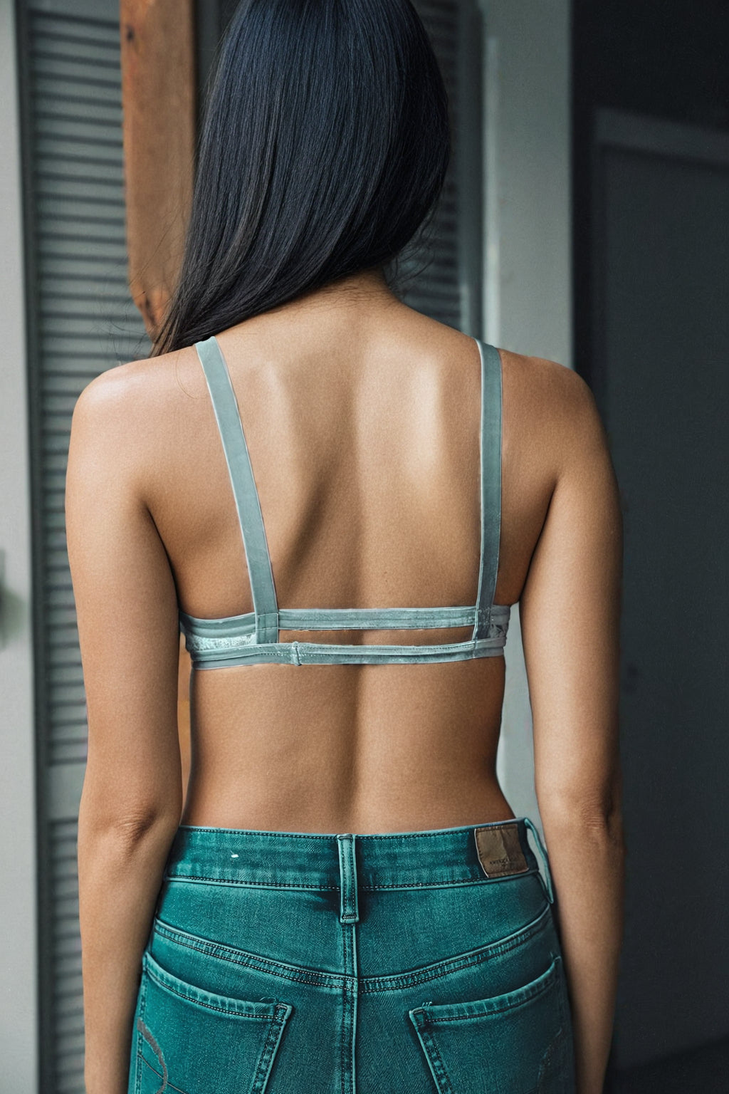 Crushed Velvet Bralette-Soul Flow Apparel