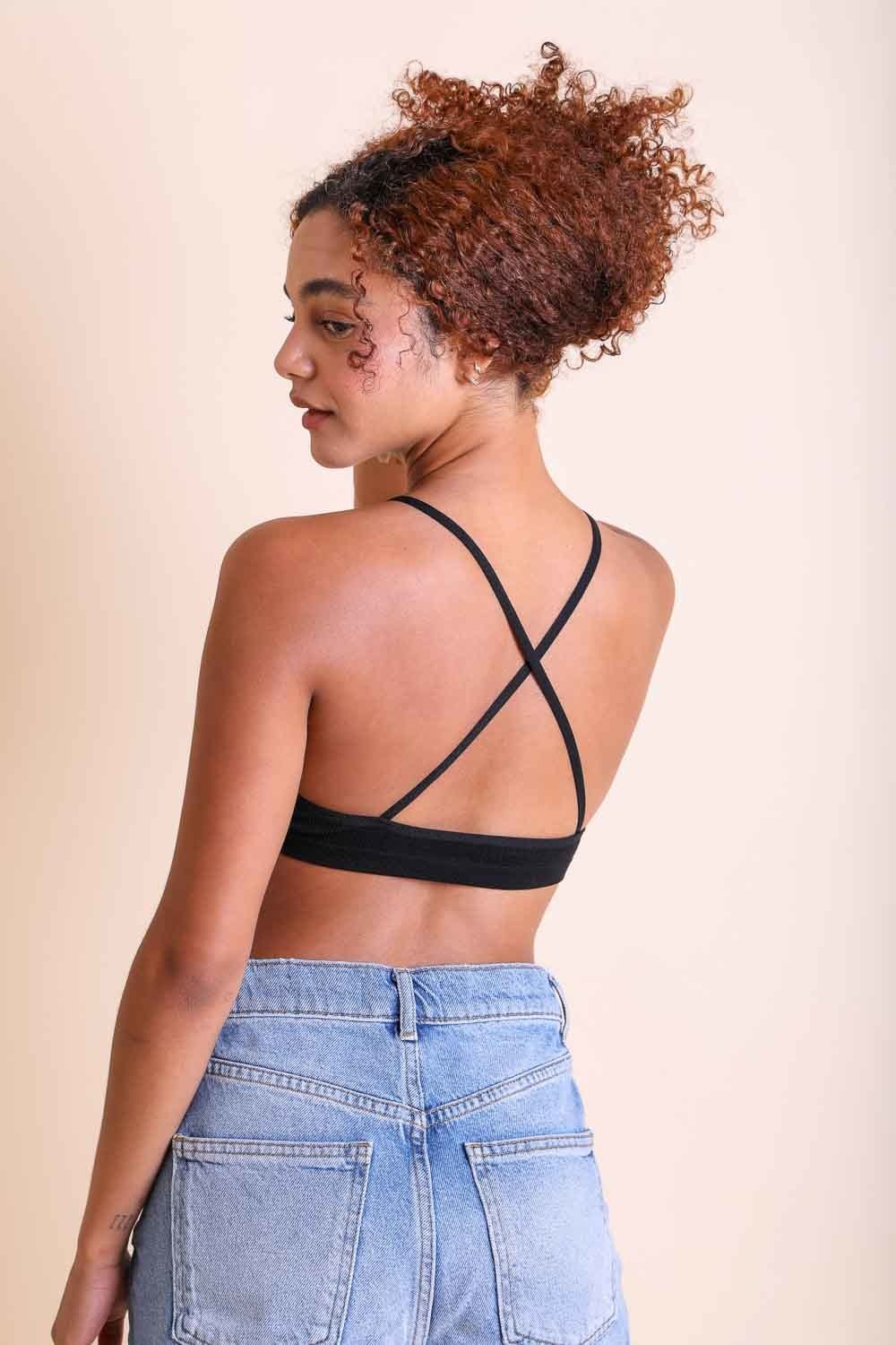 High Neck Crochet Lace Bralette – Stylish Layering Essential-Soul Flow Apparel