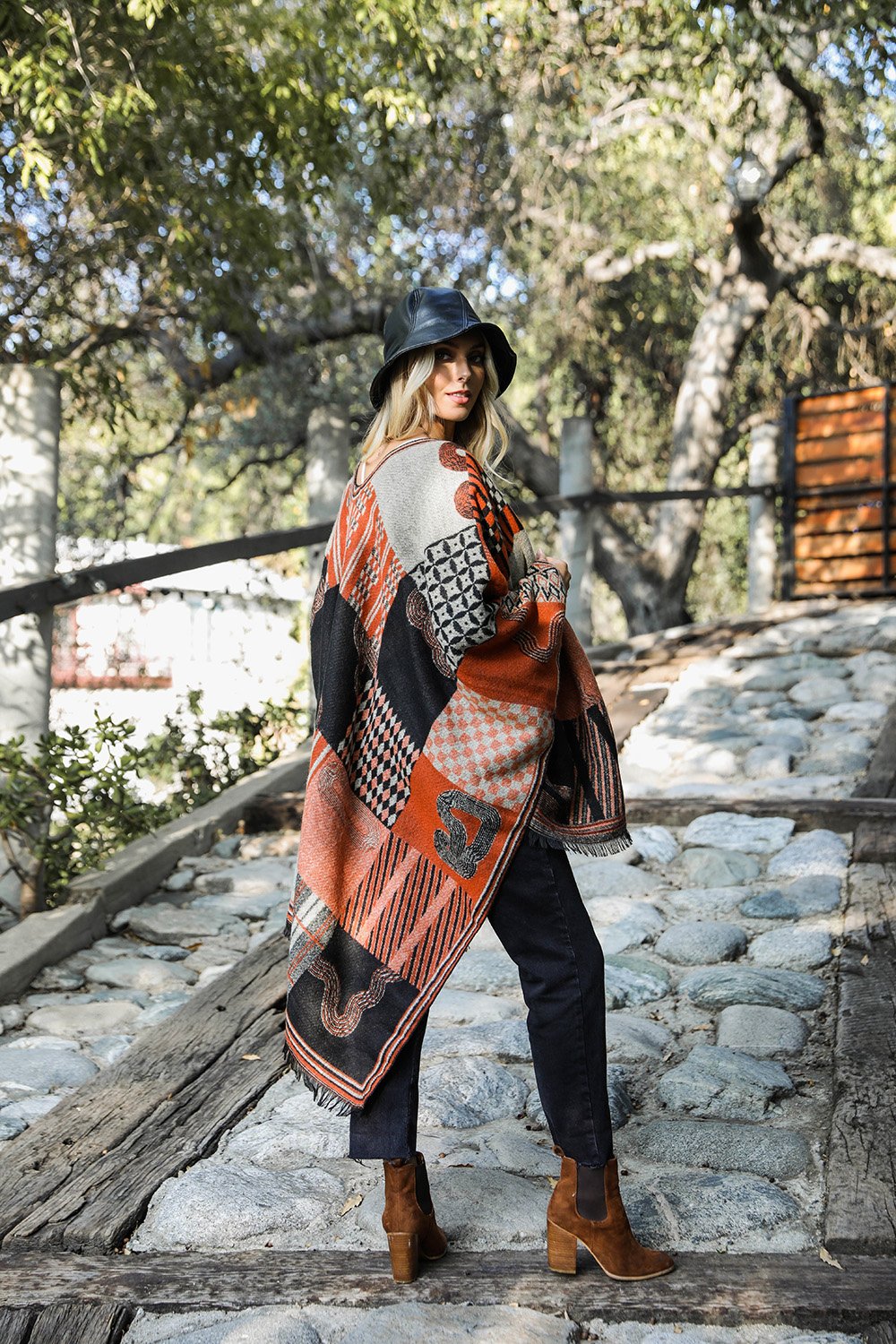 Baroque Style Ruana-Soul Flow Apparel
