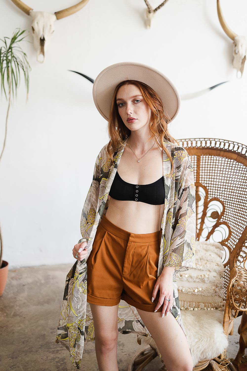 Ikebana Kimono with Belt-Soul Flow Apparel