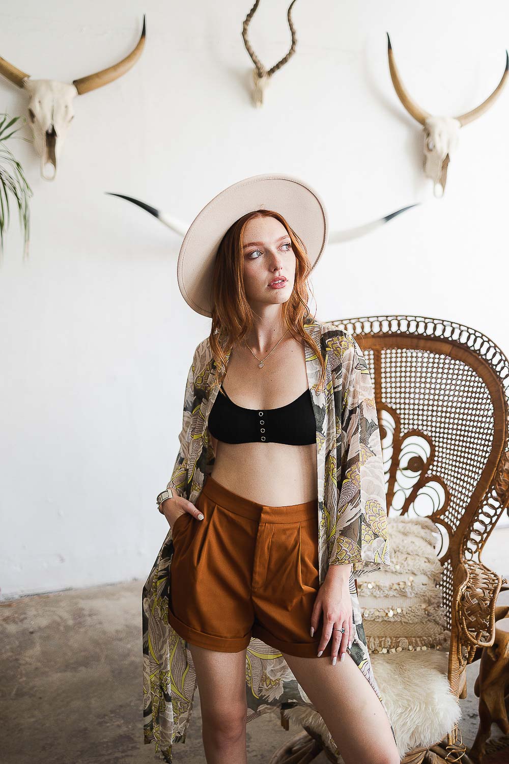 Ikebana Kimono with Belt-Soul Flow Apparel