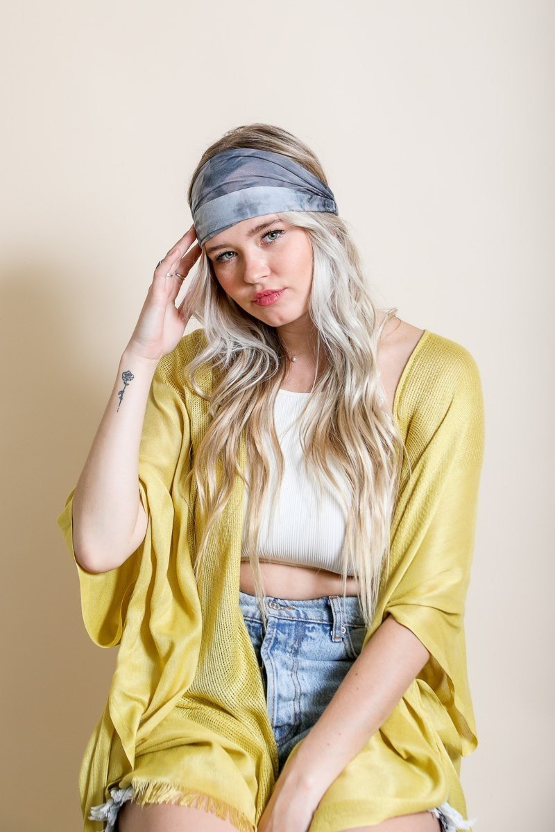 Wide Tie-Dye Headband-Soul Flow Apparel