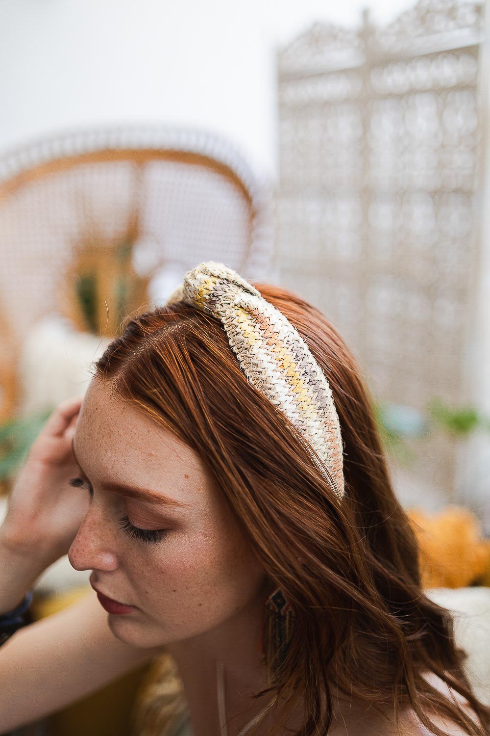 Natural Fiber Woven Headband – Lightweight and Stylish-Soul Flow Apparel