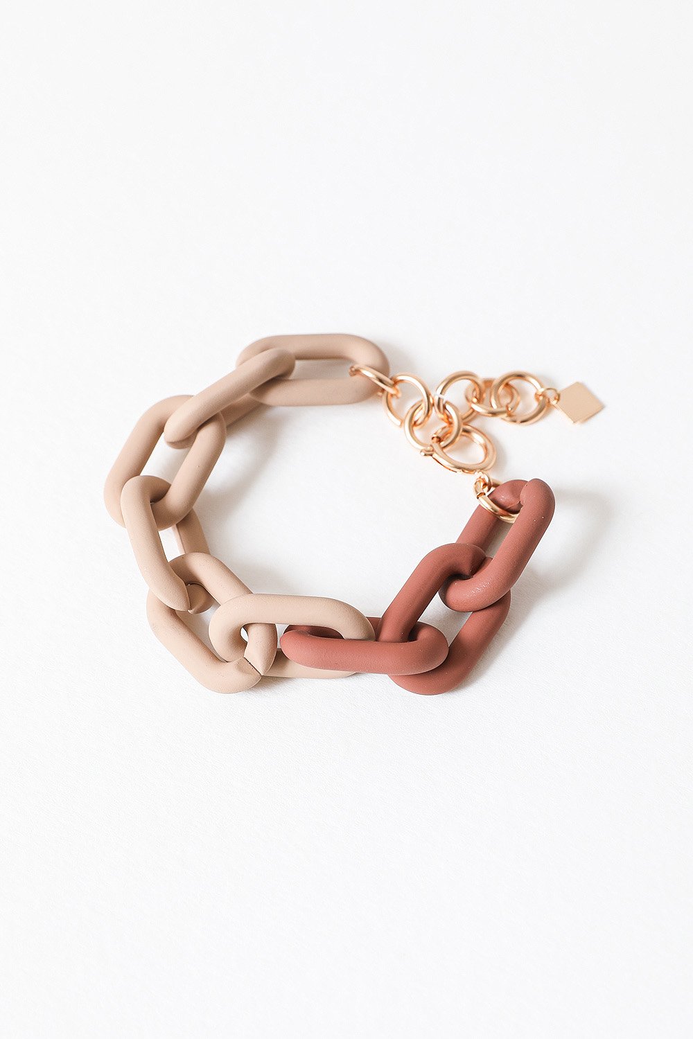 Chunky Linked Chain Bracelet-Soul Flow Apparel