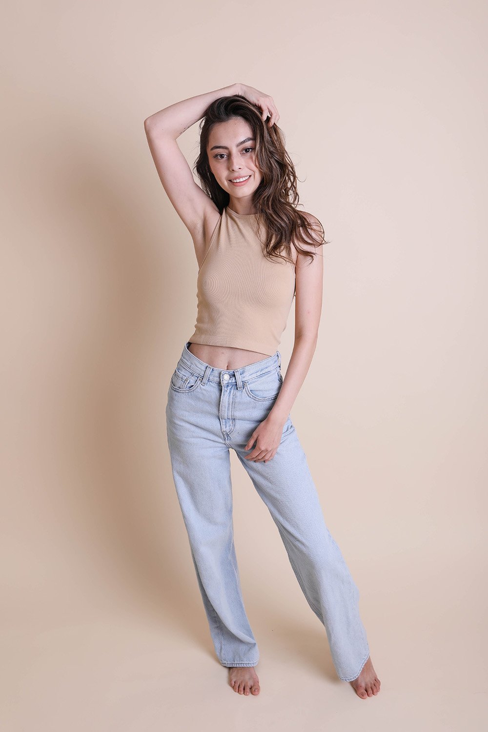 High Neck Racerback Brami