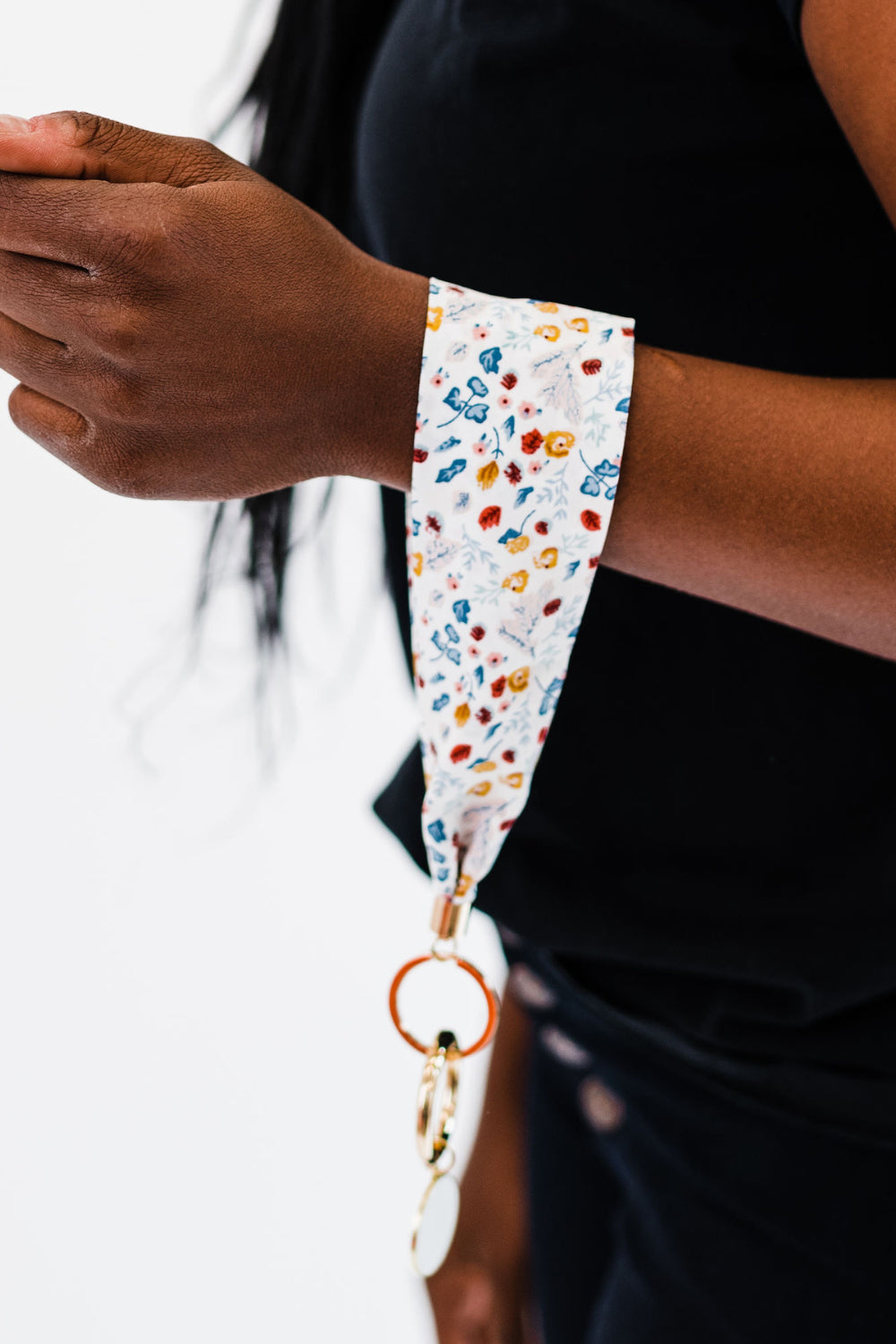 Luna Fabric Keychain