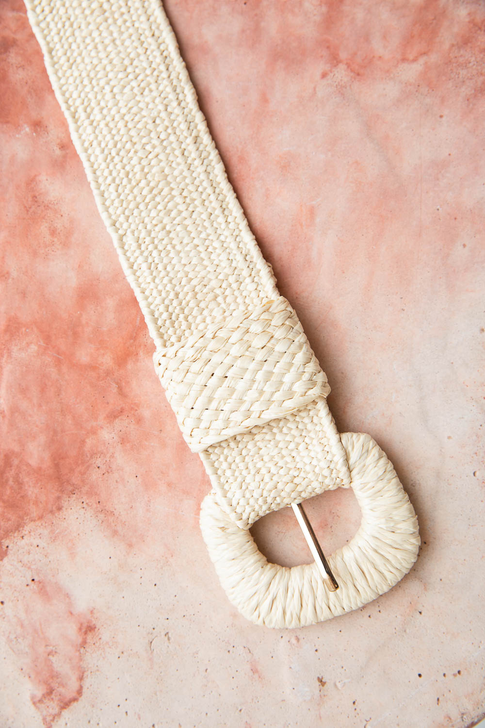 Raffia Stretch Belt - Eco Friendly Comfort