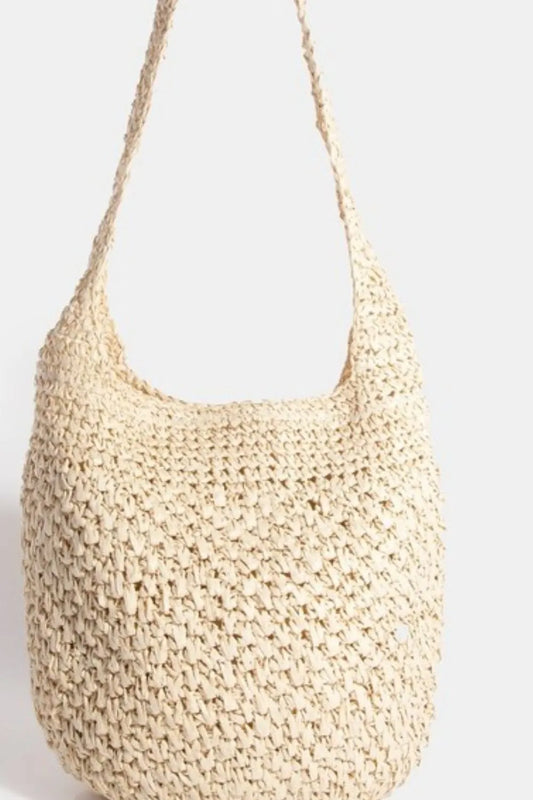 Fame Intricate Braided Hobo Shoulder Bag-Soul Flow Apparel