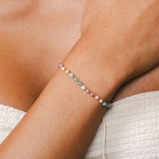 Good Fortune & Inspiration 3mm Metal Accent Bracelet