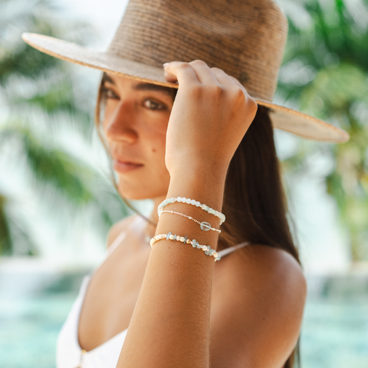 Intuition + Inner Peace 4mm Healing Bracelet