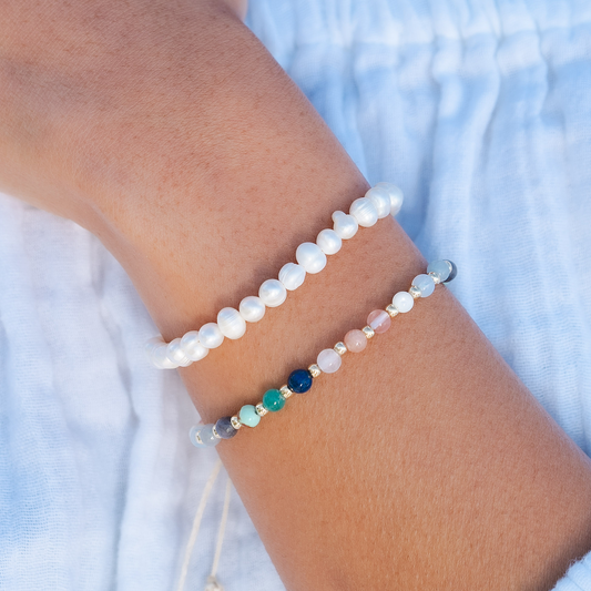 Spiritual Healing + Self Love Bracelet Stack