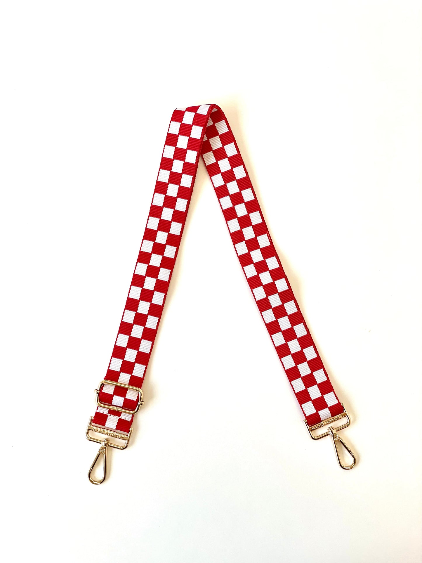 Lizzie Checkered Adjustable Bag Strap-Soul Flow Apparel
