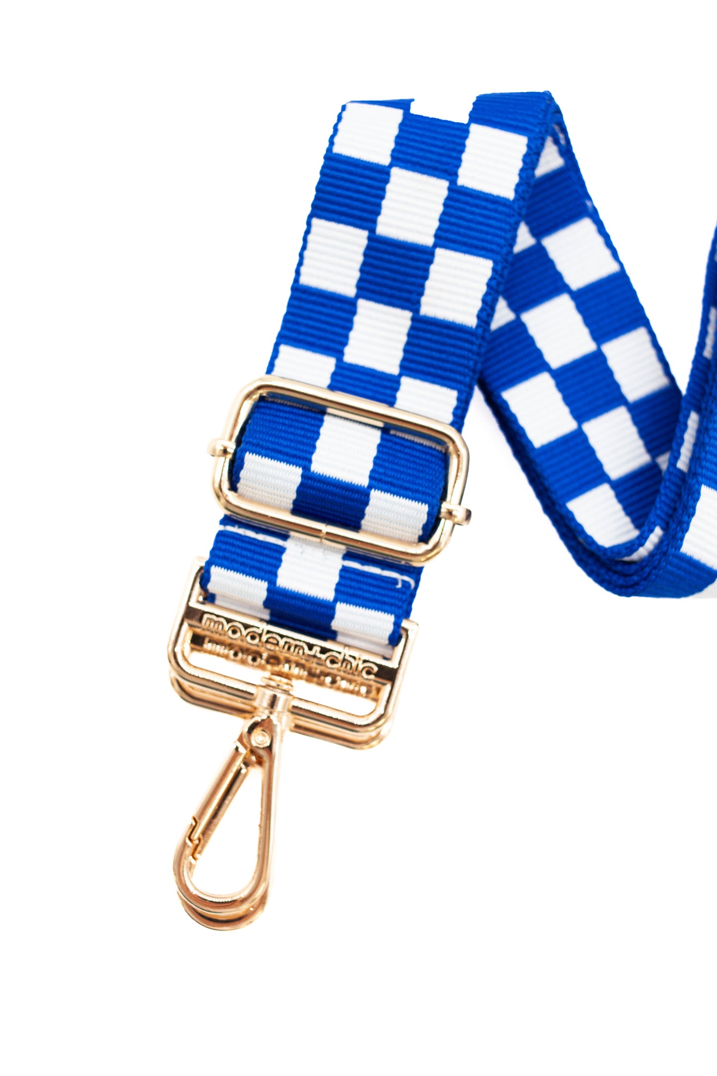 Lizzie Checkered Adjustable Bag Strap-Soul Flow Apparel