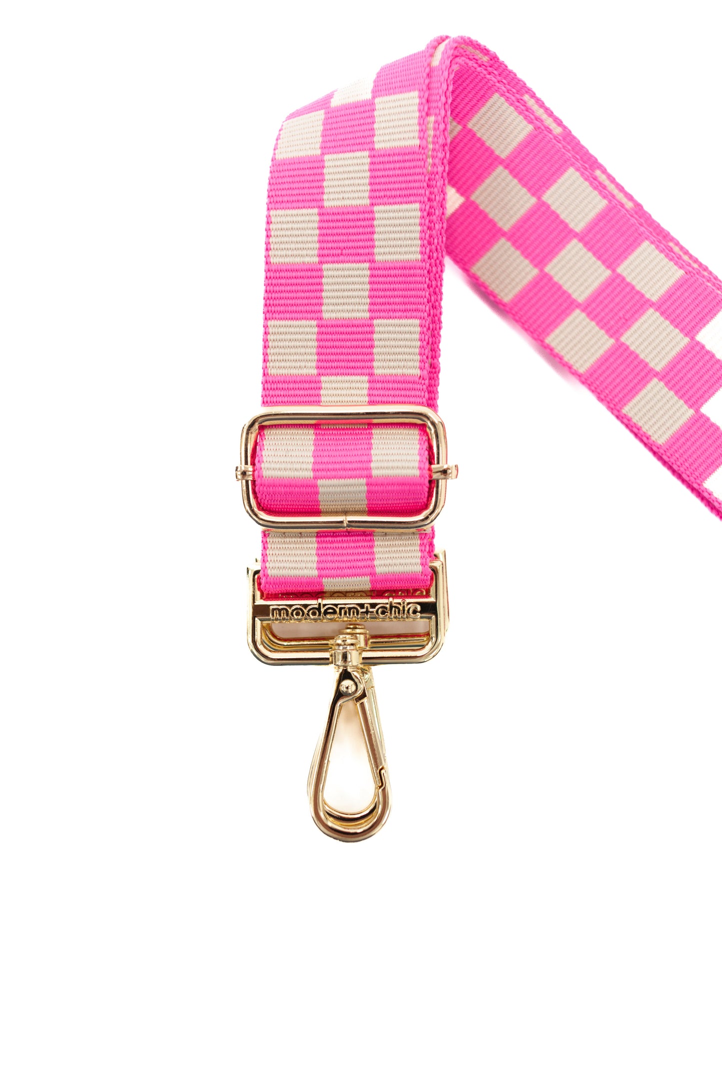 Lizzie Checkered Adjustable Bag Strap-Soul Flow Apparel