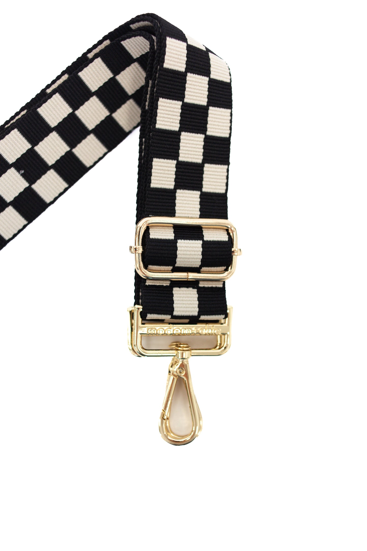 Lizzie Checkered Adjustable Bag Strap-Soul Flow Apparel