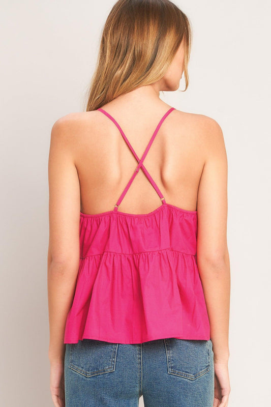 SWEET SUMMER WOVEN TOP