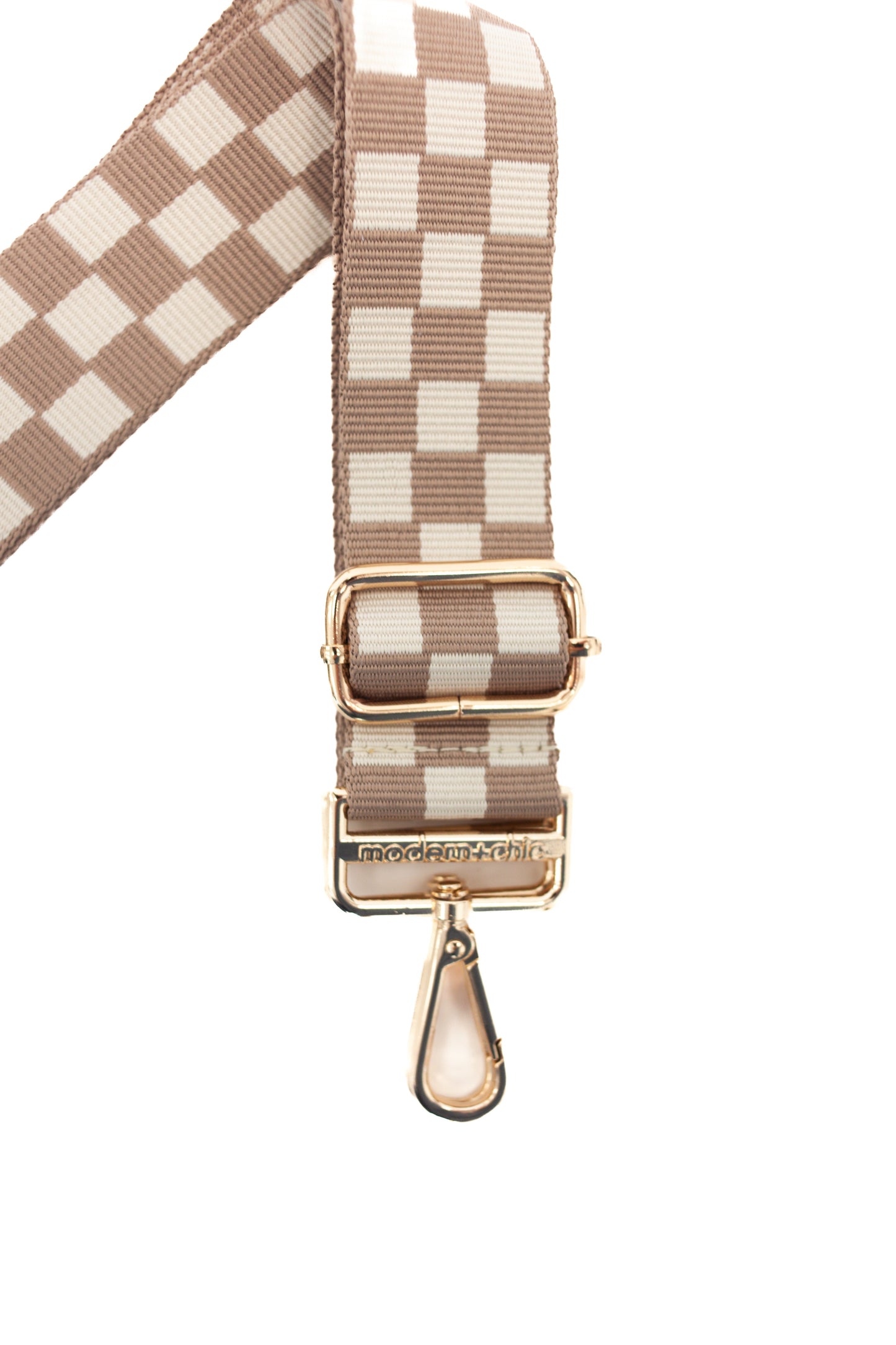 Lizzie Checkered Adjustable Bag Strap-Soul Flow Apparel