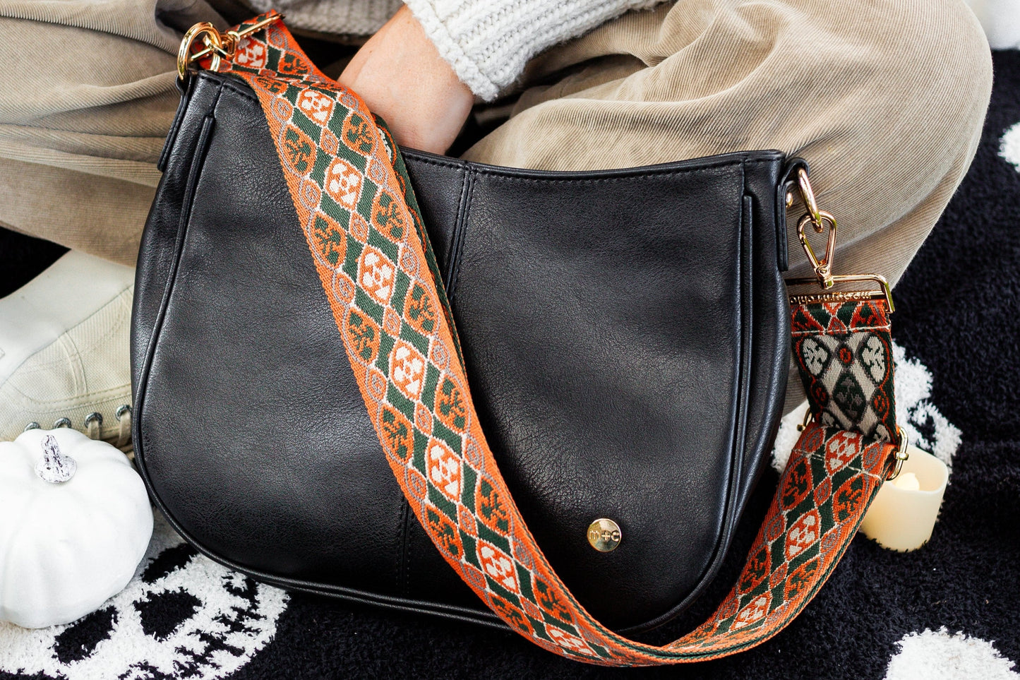 Eleanor Adjustable Bag Strap-Soul Flow Apparel