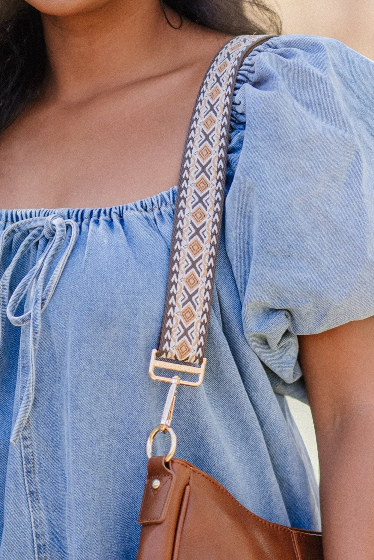 Shania Adjustable Woven Bag Strap-Soul Flow Apparel