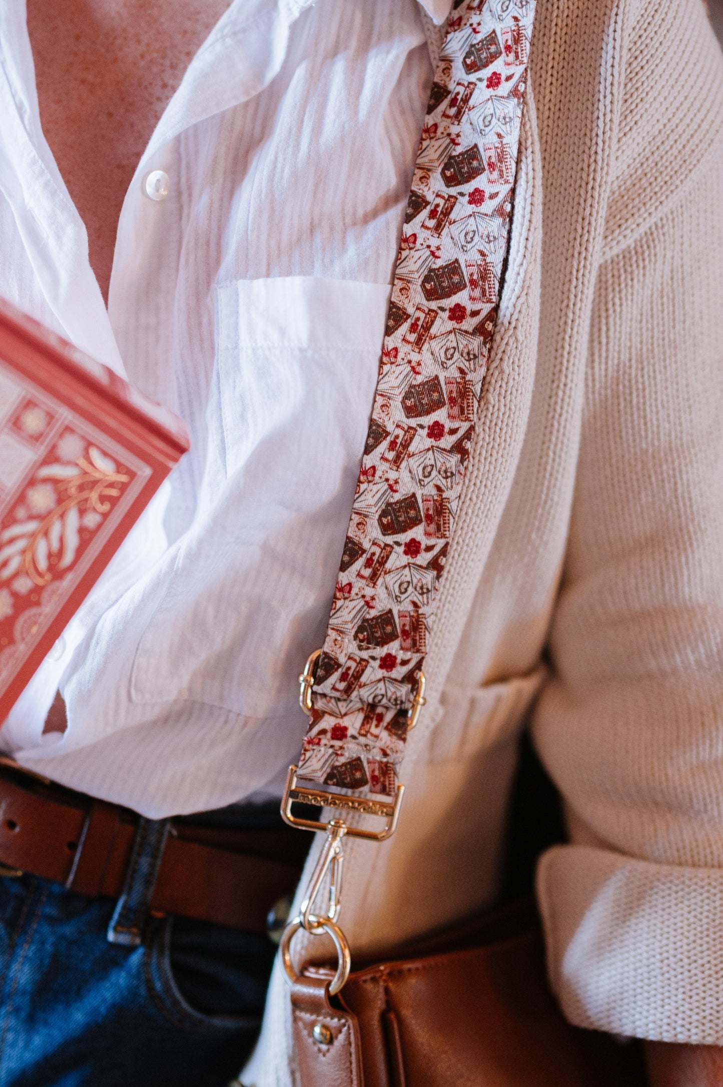 Bookish Adjustable Bag Strap-Soul Flow Apparel