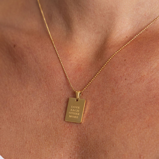 Love Each Other More Necklace