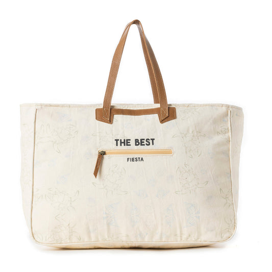 Old Town Weekender Bag in Warm Vanilla Mist