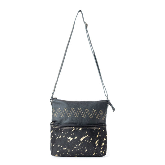 Compose Leather and Hairon Bag, view 2 — Soul Flow Apparel