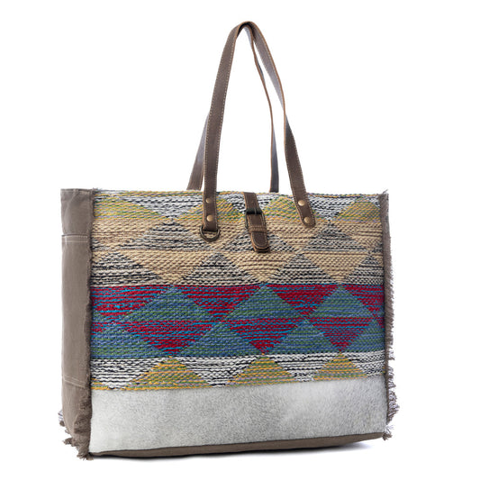 Vibrant Pyramids Weekender Bag