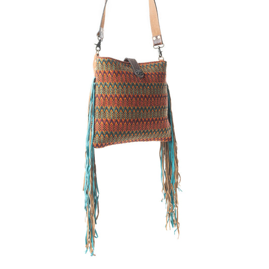 Cornelian Flames Shoulder Bag, view 3 — Soul Flow Apparel