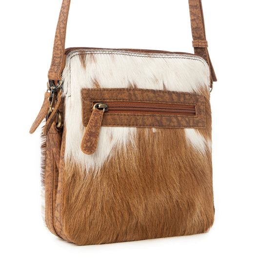 Swift Rider Leather Hairon Bag — Soul Flow Apparel