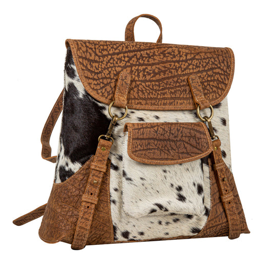 Stratford Trail Accent Leather Leather Hairon Bag, view 2 — Soul Flow Apparel