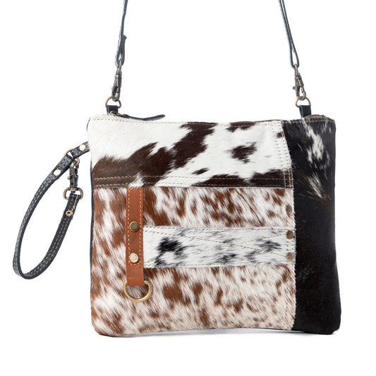 Tyler Ridge Hair-On Leather Bag — Soul Flow Apparel