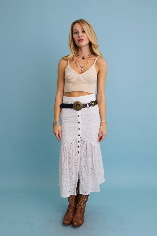 Western Concho Medallion Belt with Antiqued Metal Accents-Soul Flow Apparel
