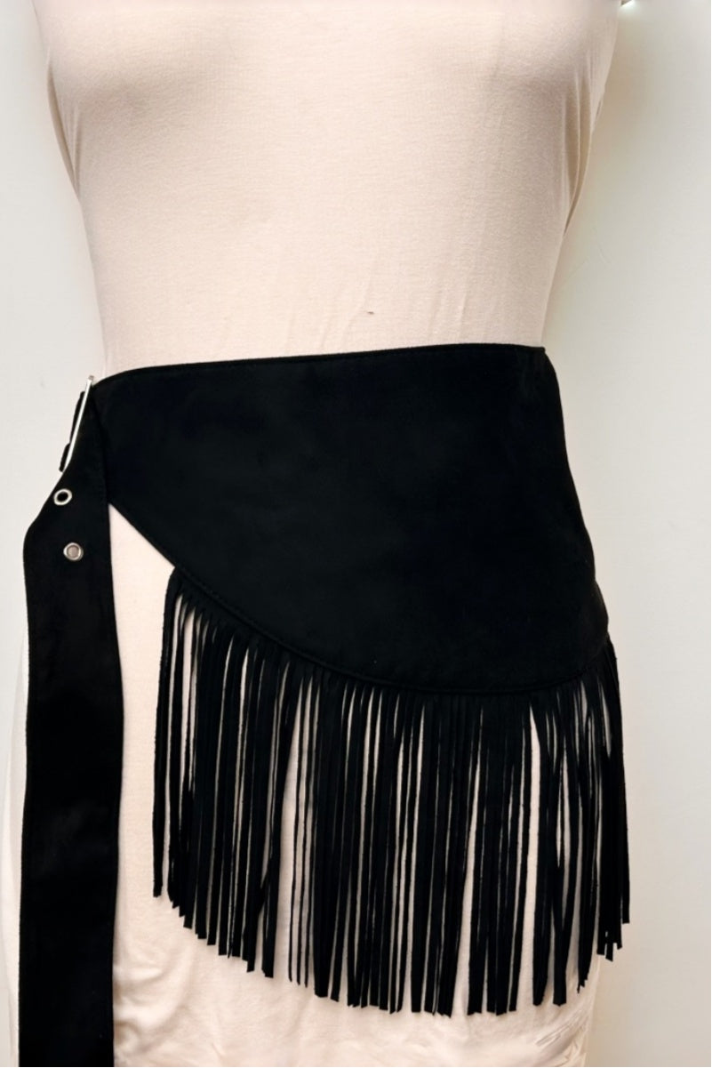 Ethnic Jazz Waist Cincher – Bohemian Fringe Belt✨🎷 Leto Collection