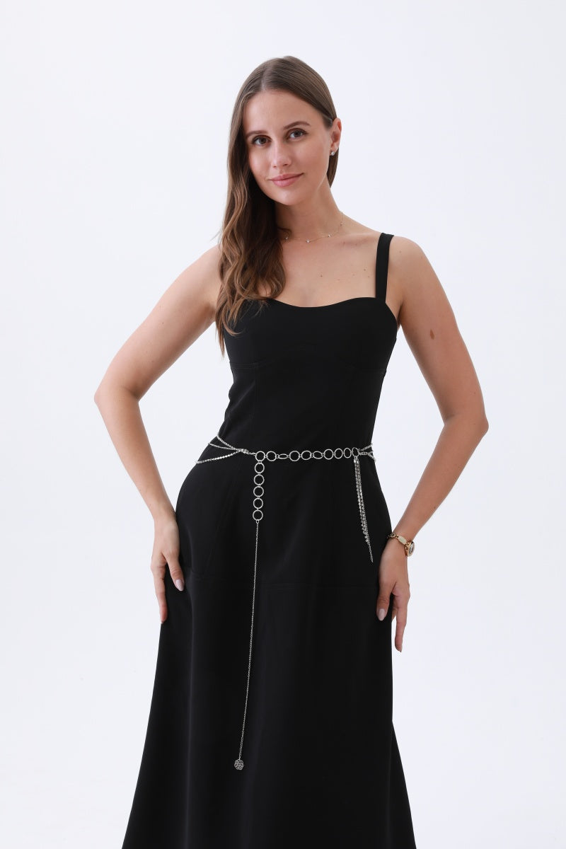 Triple-Layer Rhinestone Belt – Chain & Tassel Bohemian Glam????? -Soul Flow Apparel