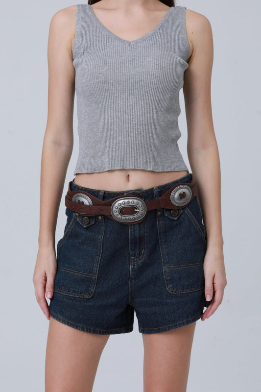 Boho Western PU Belt – Versatile Waist Strap for Women ?????-Soul Flow Apparel