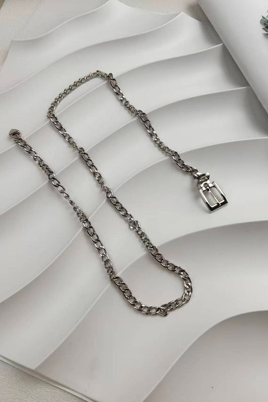 Chunky Chain Waist Belt - Versatile Punk Style