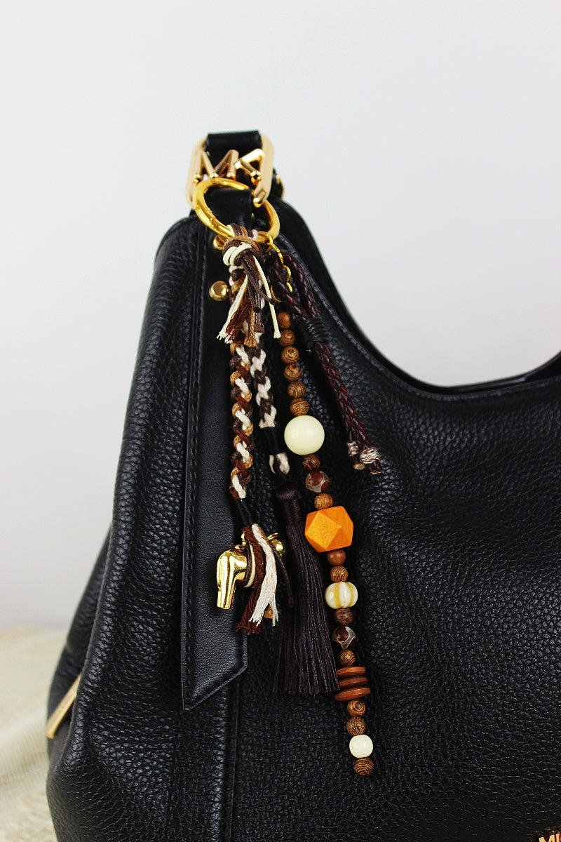 Elegant Golden Carousel Bag Charm โ Chic Multi-Use Pendant ?????-Soul Flow Apparel