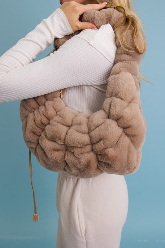 Plush Cloud Knit Cross Body Bag ??-Soul Flow Apparel