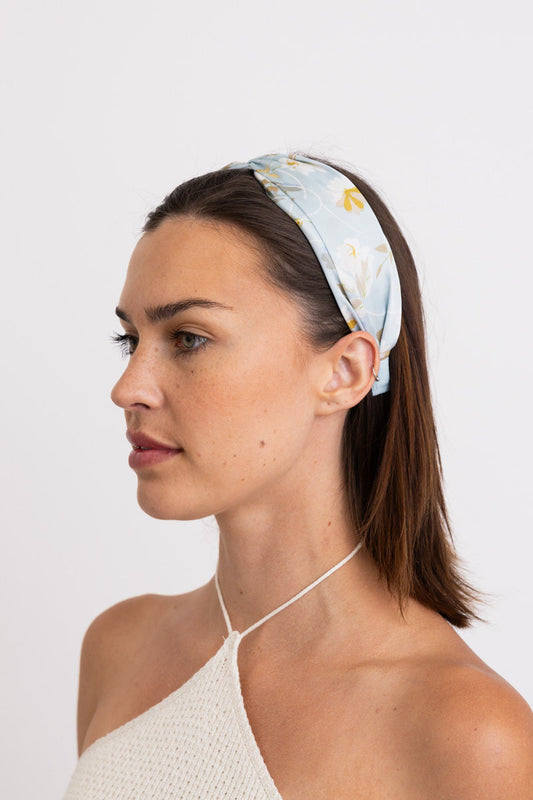 Secret Garden Satin Smooth Floral Headband ????-Soul Flow Apparel