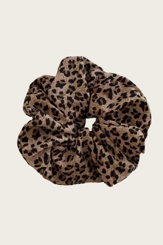 Leopard Print Scrunchies – Wild Animal Hair Rings