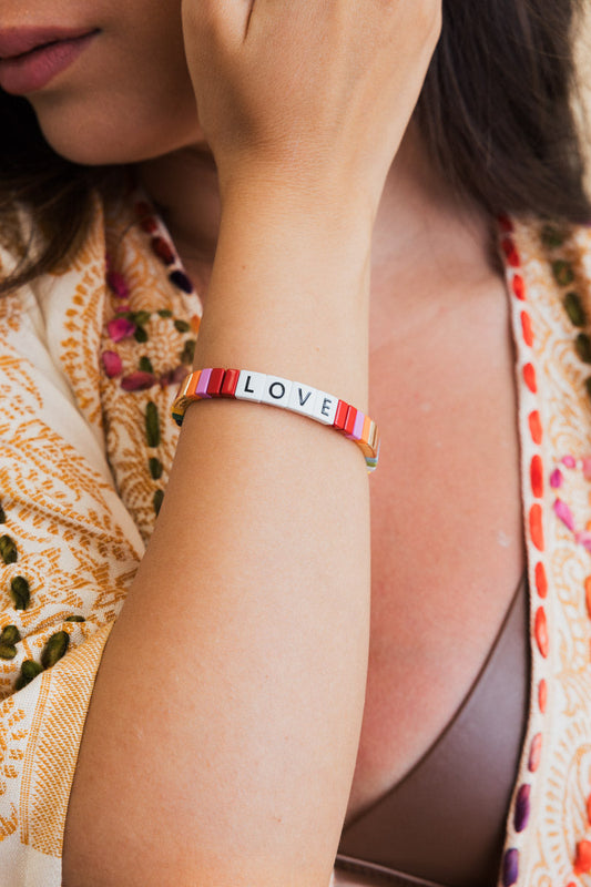 Happy Love Stackable Swift Party Bracelet ????-Soul Flow Apparel