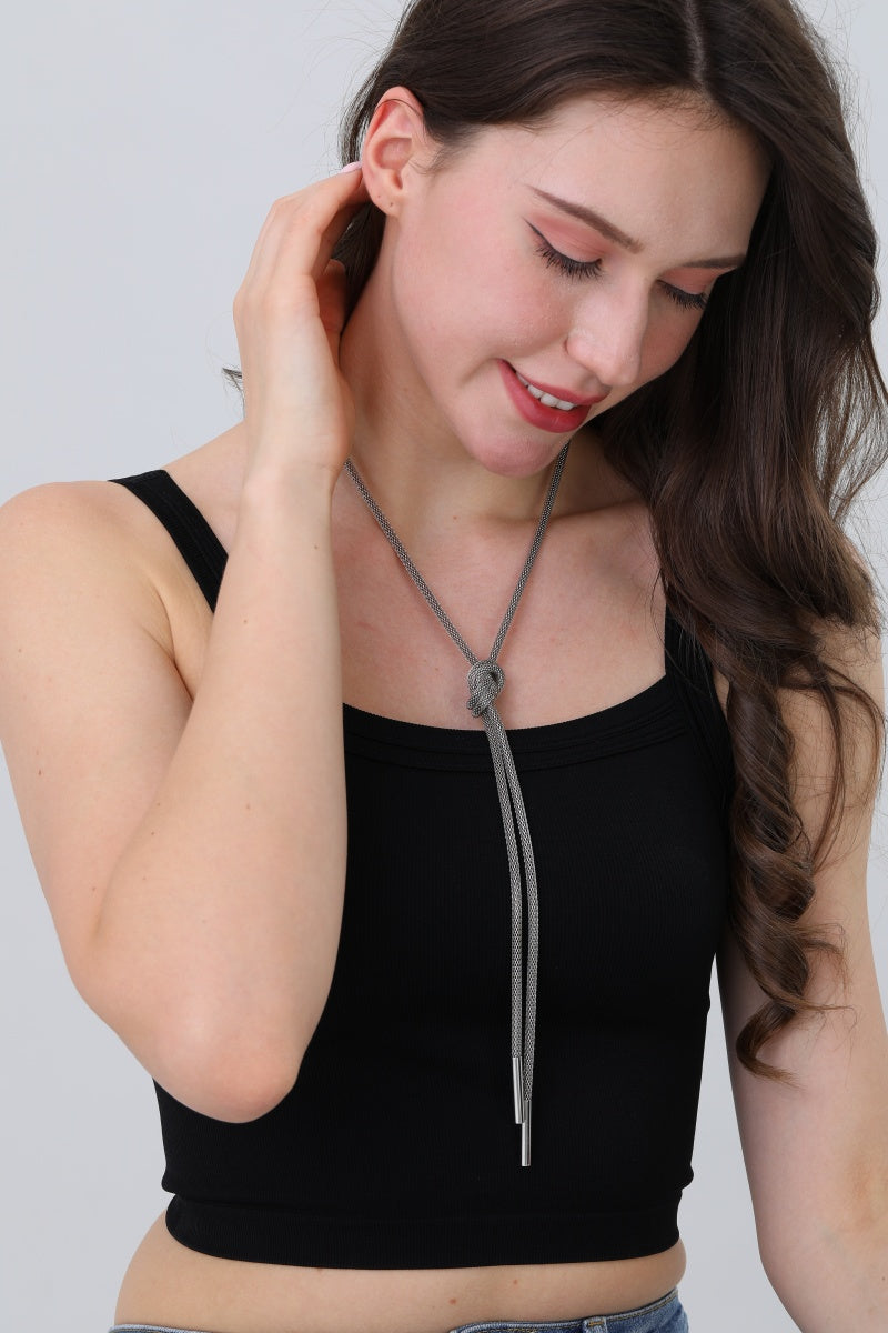 Minimalist Linear Necklace – Modern Geometry & Timeless Style✨ Leto Collection