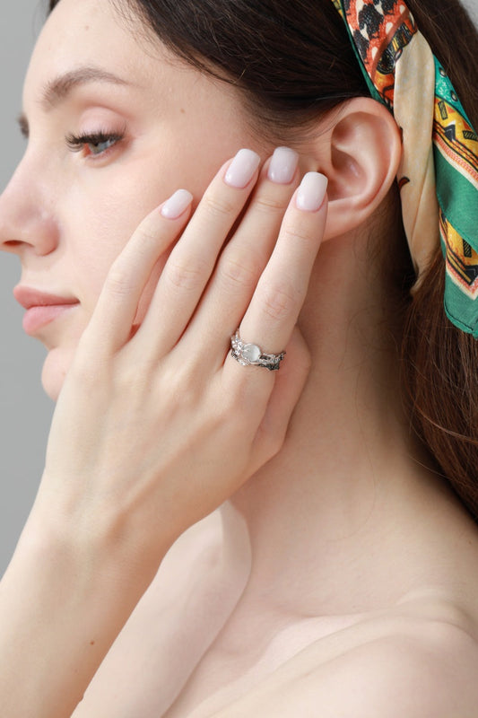 Celestial Sun Nugget Rings – Matching Couple Jewelry ????-Soul Flow Apparel