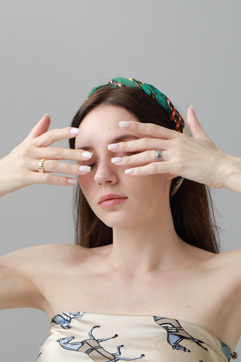 Spiral Nugget Ring – Open Band Stackable Jewelry ???-Soul Flow Apparel
