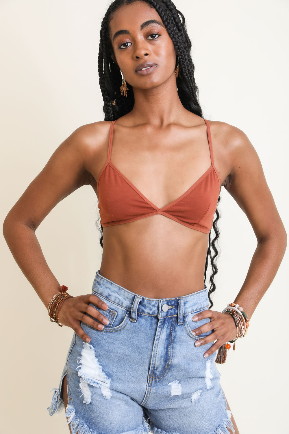 Triangle Style Bralette-Soul Flow Apparel