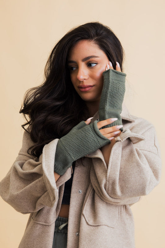 Open Mittens Phone Friendly Winter Hand Warmers ????-Soul Flow Apparel