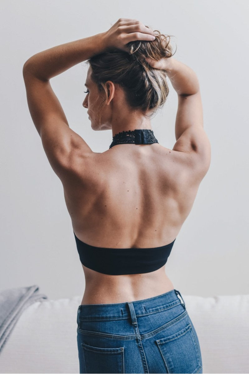 Baroque High Neck Bralette-Soul Flow Apparel