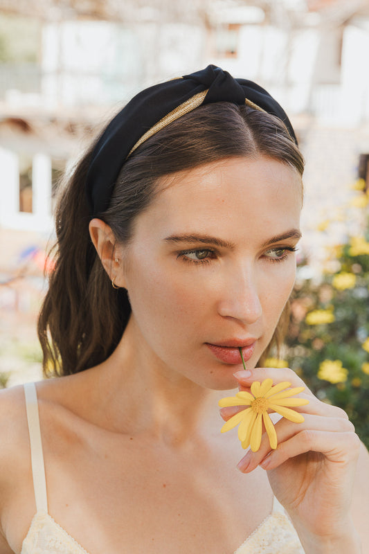 Basic Woven Knot Headband-Soul Flow Apparel